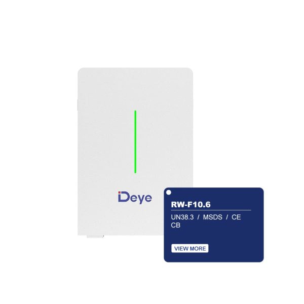 Deye 10.64Kwh 51.2V 208Ah Battery Lithium Low Voltage - Image 2