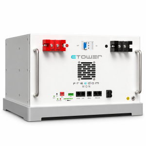 Freedom Won eTower 2 LiFePO4 Battery 5kW 51.2V With Remote Monitoring (excl. accessories)