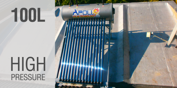 Apollo Solar Technology APIHP-12 Integrated High Pressure Solar Geyser 100L - Image 3