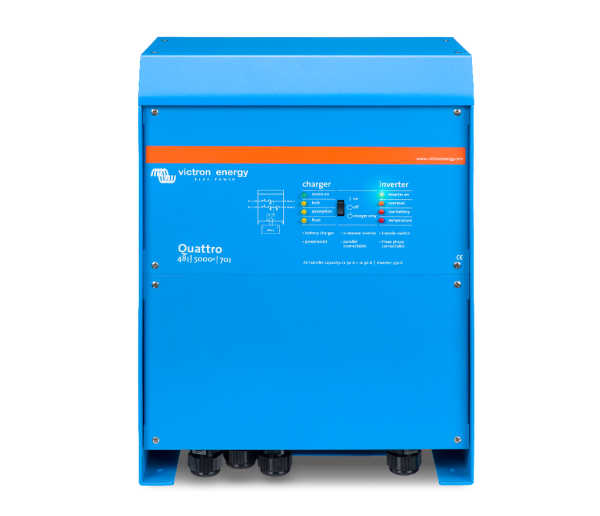 Victron Quattro 48/5000/70/100/100 4000W Inverter/Charger