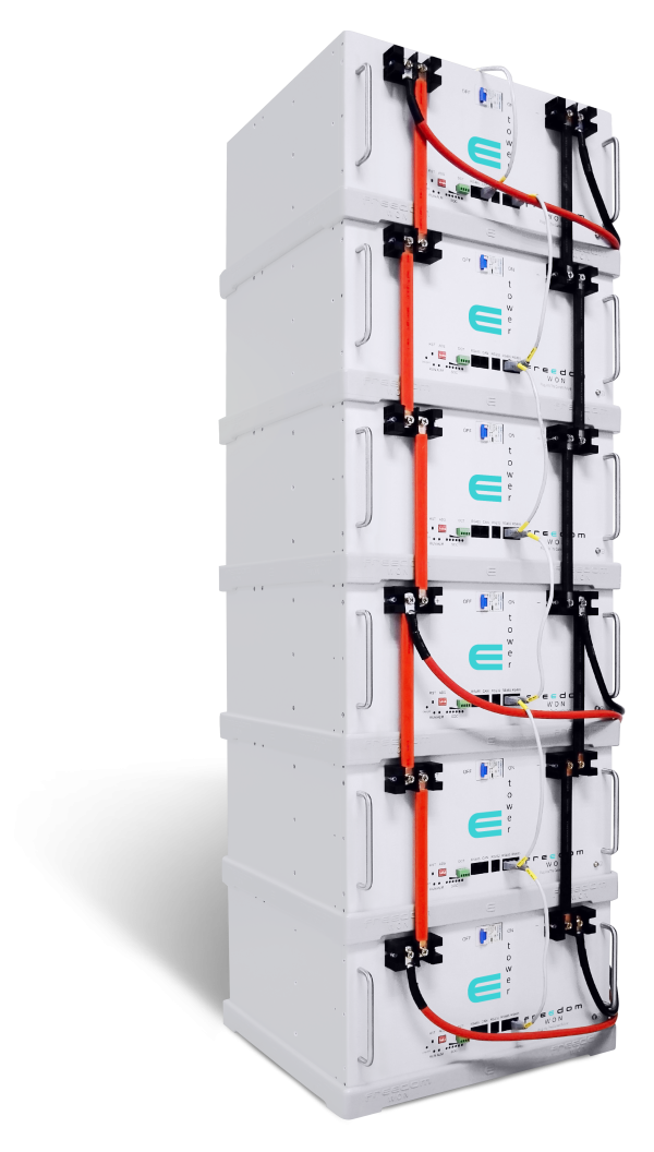 Freedom Won eTower LiFePO4 Battery 5kW 52V - Image 2