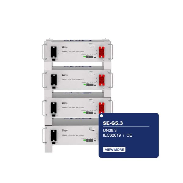 Deye 5.32kWh Low Voltage 51.2V Lithium-Ion Battery - Image 3