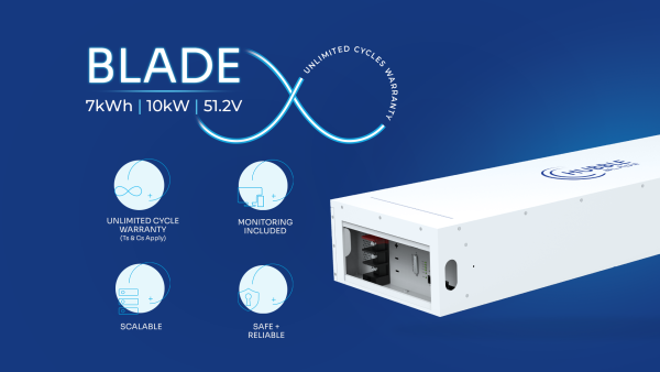 Hubble Blade 10kW 7kWh 51.2V LiFePO4 Battery - Image 2