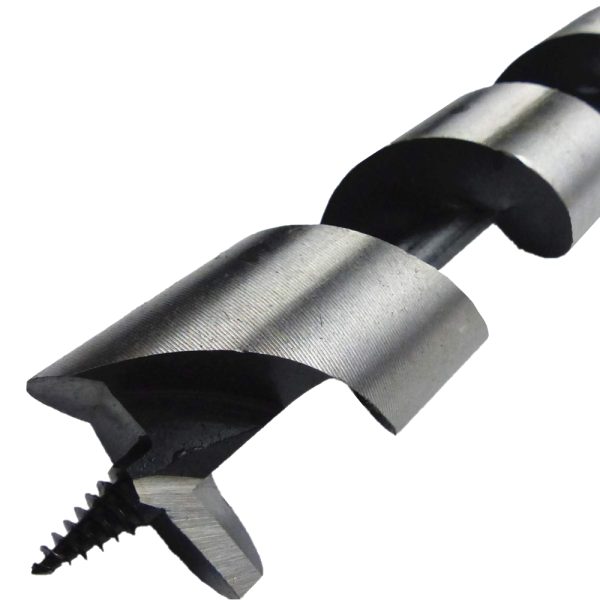 AUGER BIT 22 X 300MM BULK 10MM SHANK BLACK FINISH