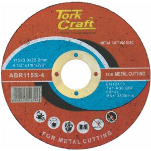 CUTTING DISC STEEL & SS 115 x 3.0 x 22.22 MM