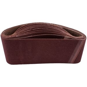 SANDING BELT 75 X 610MM 40 GRIT 10/PACK