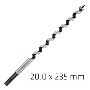 WOOD AUGER DRILL BIT 20 X 235MM