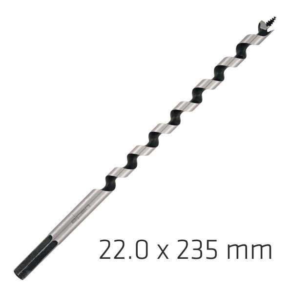 WOOD AUGER DRILL BIT 22 X 235MM