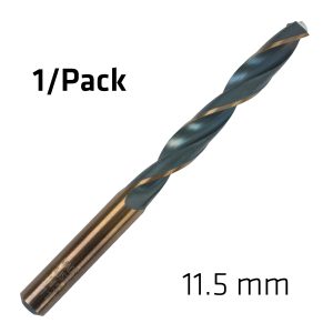 HSS SPRINT MASTER  11.5MM X1 SLEEVED DIN338 ALPEN DRILL BIT