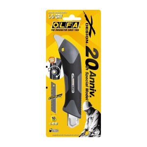 OLFA CUTTER HEAVY DUTY CUTTER GRAY WHEEL LOCK