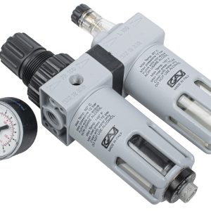 FILTER REGULATOR LUBRICATOR 1/4' WITH AUTO DRAIN