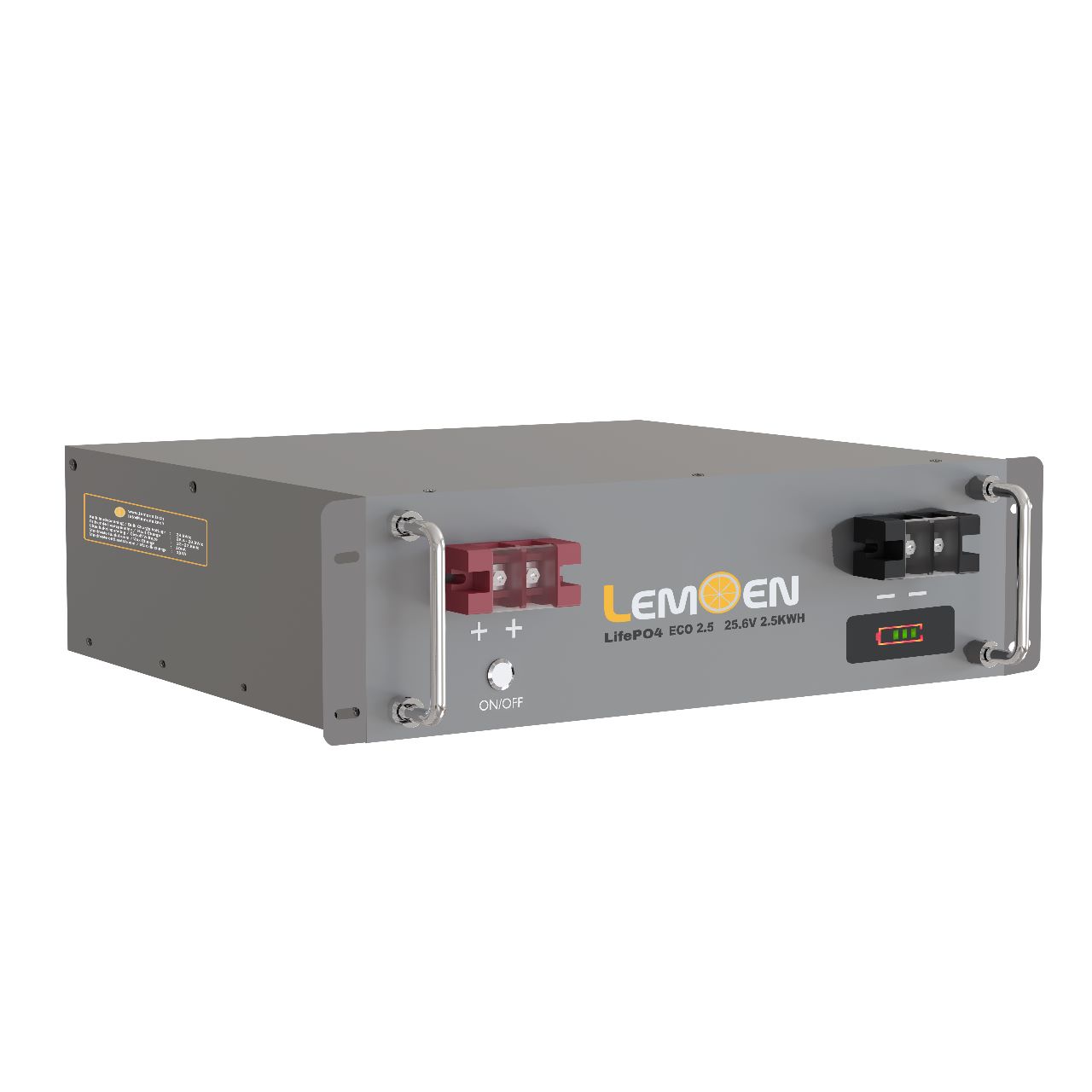 Lemoen ECO Lithium Ion Battery 2.56KWH 25.6V 100Ah (Rack Mount)