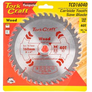 BLADE TCT 160 X 40T 20/16 GENERAL PURPOSE COMBINATION