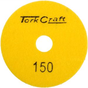 100MM DIAMOND POLISHING PAD 150 GRIT DRY USE