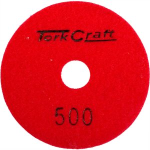 100MM DIAMOND POLISHING PAD 500 GRIT DRY USE