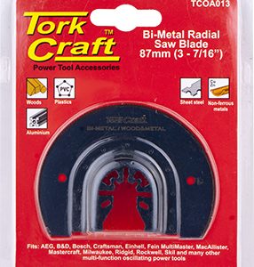 QUICK CHANGE RADIAL SAW BLADE 87MM(3-7/16') M42