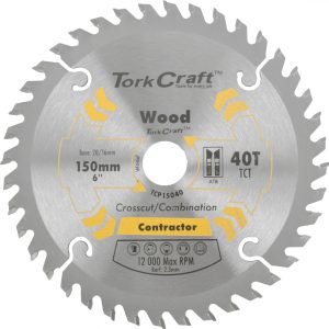 BLADE CONTRACTOR 150 X 40T 20/16 CIRCULAR SAW TCT