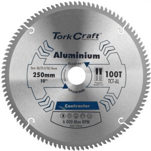 BLADE CONTRACTOR ALUM 250 X 100T 30/1/20/16 CIRCULAR SAW TCT