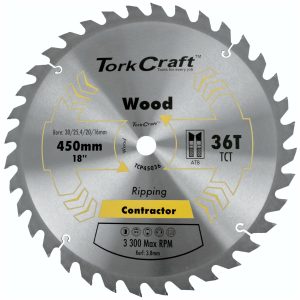 BLADE CONTRACTOR 450 X 36T 30/1 CIRCULAR SAW TCT