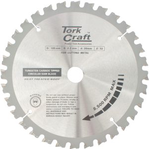 TCT BLADE STEEL CUTTING. 185X32T 20/16