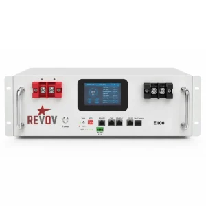 REVOV Lithium E100 5.1kWh 51.2V Battery 1C with Touchscreen